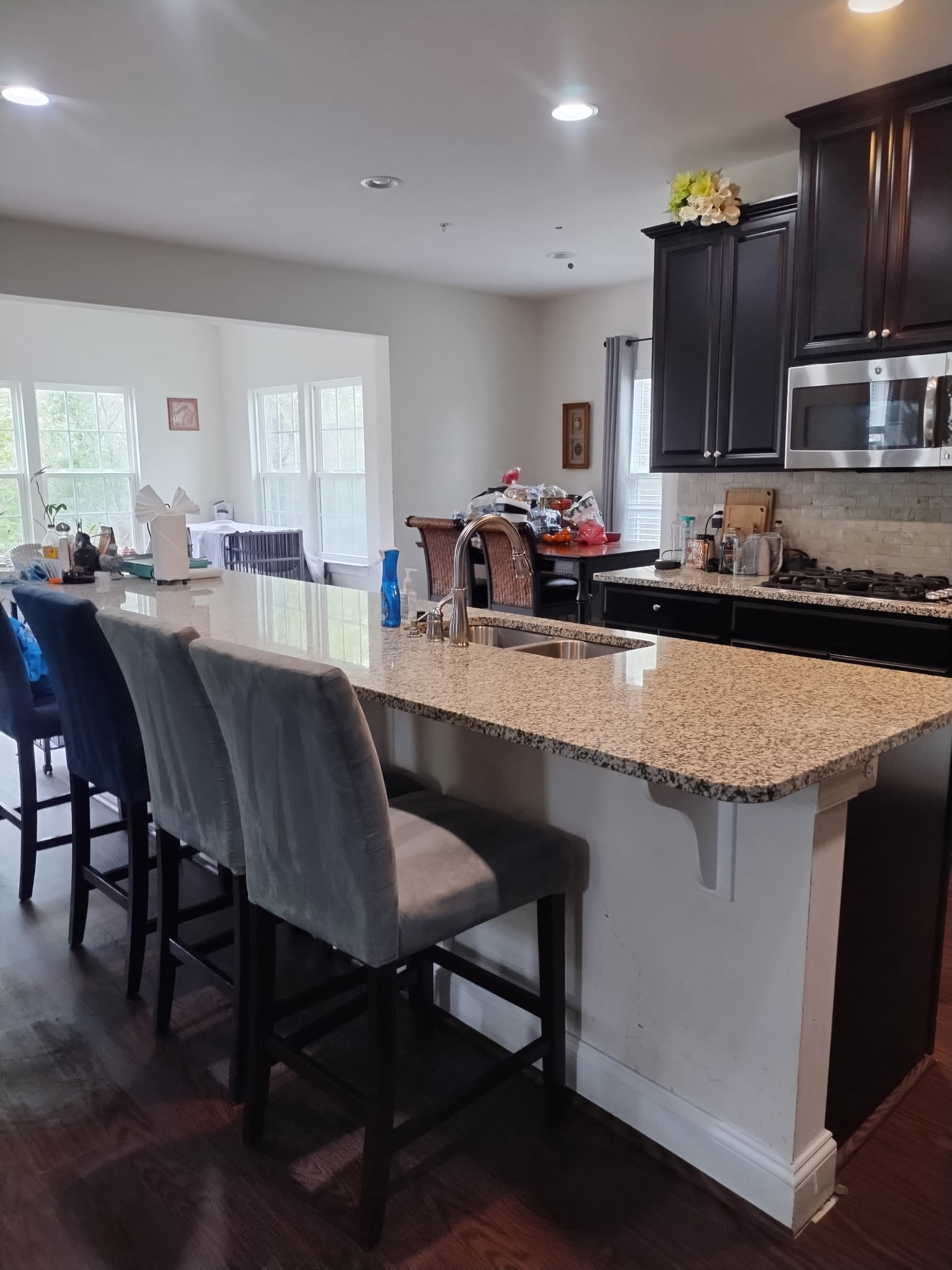 Bright clean home after professional cleaning service
