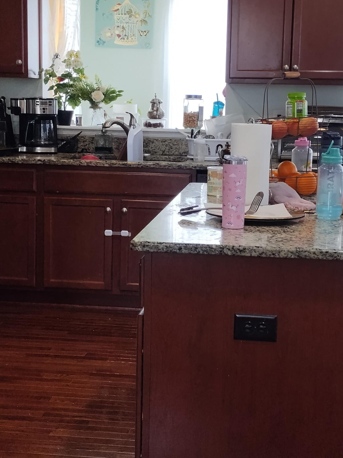 Detailed kitchen countertop cleaning service